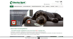 Desktop Screenshot of doctorbark.de